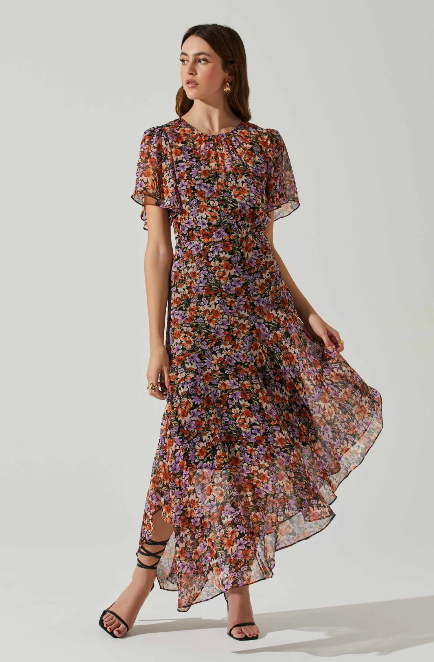 Mirella Floral Midi Dress 1 Mirella Floral Midi Dress
