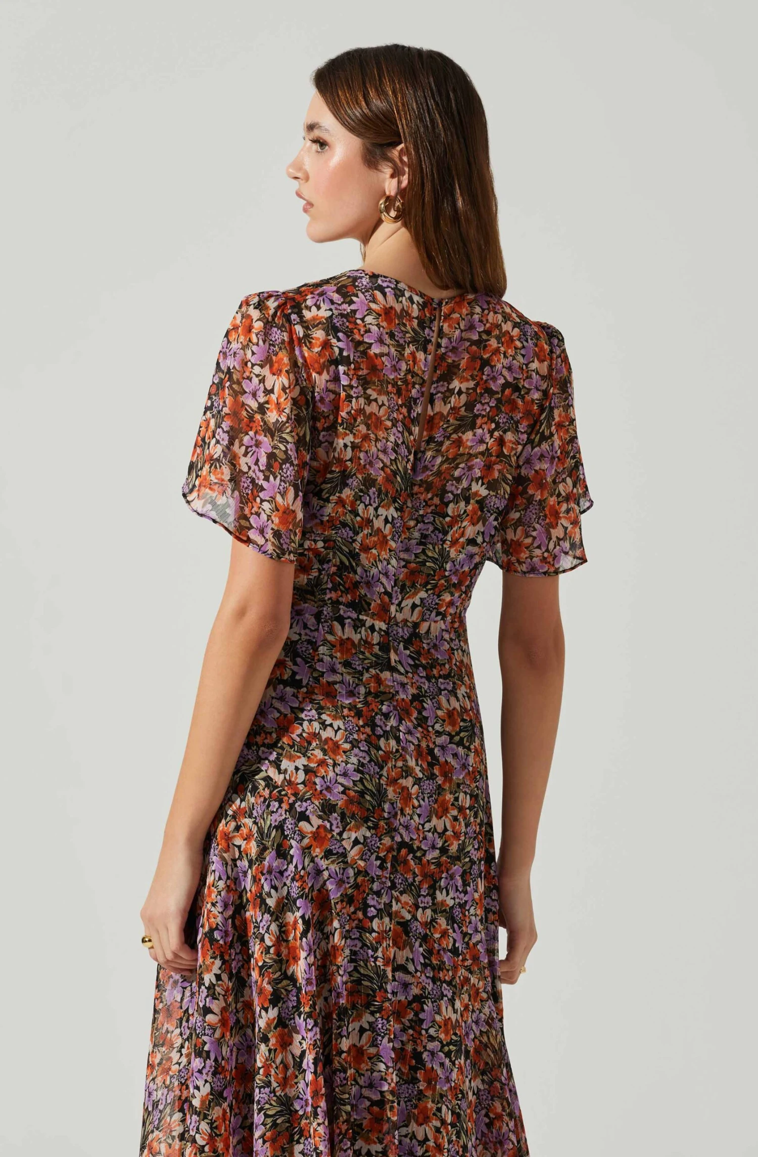 Mirella Floral Midi Dress 5 Mirella Floral Midi Dress - Image 5