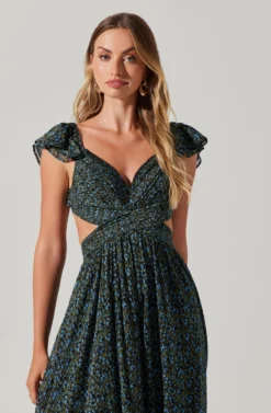 Primrose Floral Strappy Back Maxi Dress 20 Primrose Floral Strappy Back Maxi Dress -Barbie Clothing Shop ACDR101176 BLACKBLUEDITSY 3 scaled