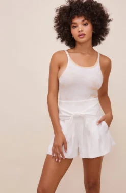 Marika Tie Waist Shorts