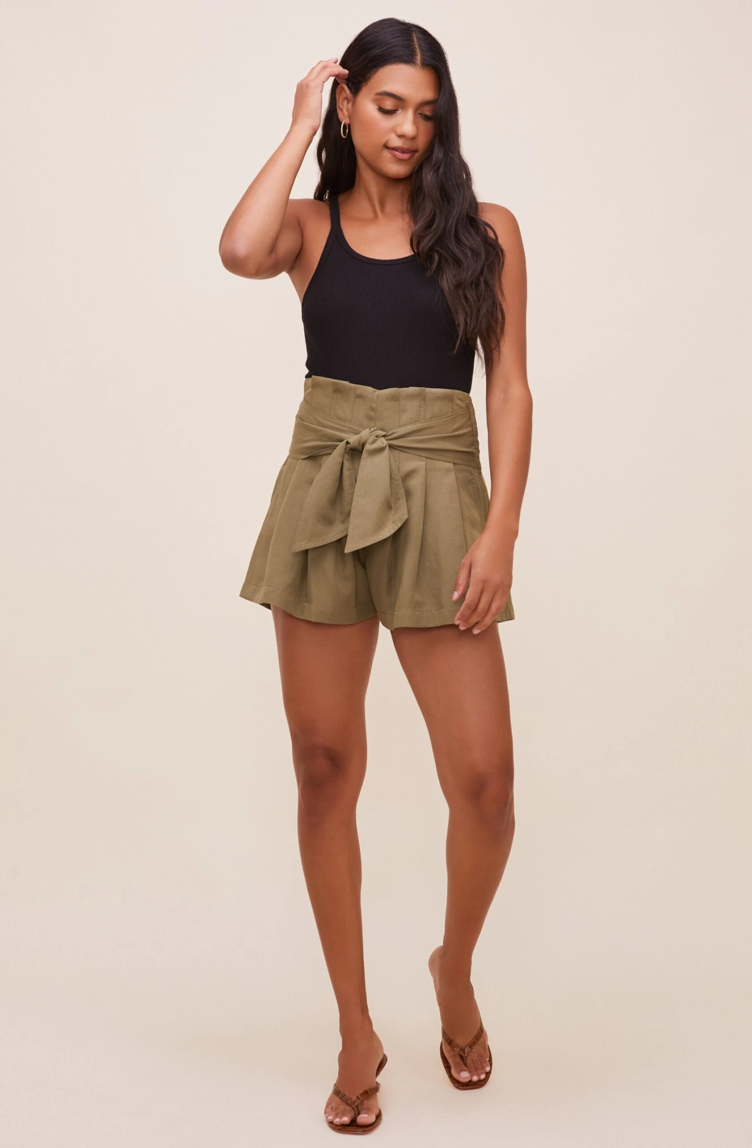 Marika Tie Waist Shorts 16 Marika Tie Waist Shorts - Image 16