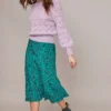 Pamela Leopard Midi Skirt