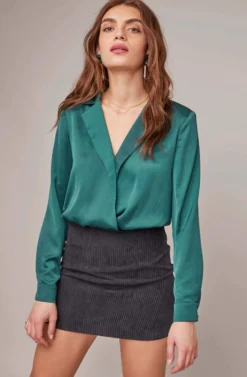 Uma Mini Skirt -Barbie Clothing Shop ACS9033 BLACK 1A scaled