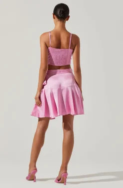 Ellery Ruffle Mini Skirt 17 Ellery Ruffle Mini Skirt -Barbie Clothing Shop ACS9122 PINK 4 scaled