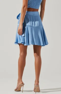 Ellery Ruffle Mini Skirt 21 Ellery Ruffle Mini Skirt -Barbie Clothing Shop ACS9122 SKYBLUE 4 scaled