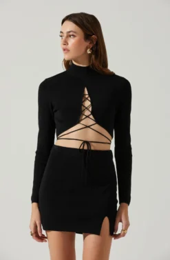 Raven Mini Skirt 8 Raven Mini Skirt -Barbie Clothing Shop ACS9127 2 scaled