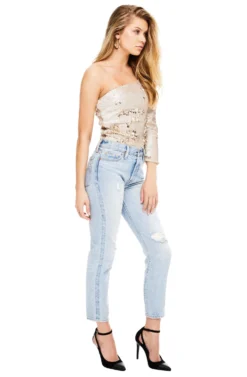 Syriah Bodysuit -Barbie Clothing Shop ACT12919 GOLD TWO TONE 02 scaled