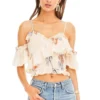 Lilian Floral Off Shoulder Top