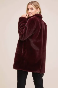 Cleo Coat -Barbie Clothing Shop ACT15125 PLUM 6 scaled