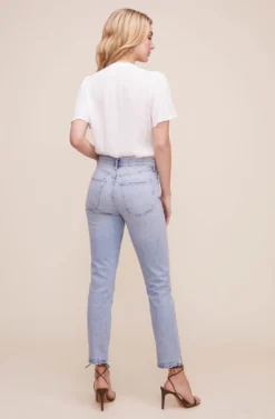 Cory Twist Front Bodysuit -Barbie Clothing Shop ACT15310B WHITE 7 scaled