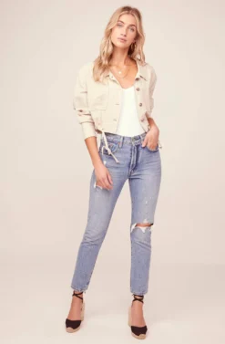 Bardot Jacket -Barbie Clothing Shop ACT15328 NATURAL 1 scaled