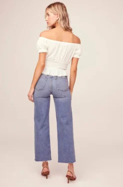 Romy Top -Barbie Clothing Shop ACT15482 WHITE 7 scaled