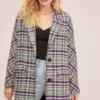 Keller Plaid Coat