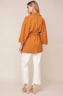 Gemini Jacket -Barbie Clothing Shop ACT15827 CARAMEL 4 scaled