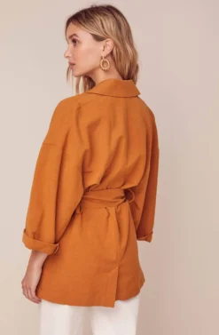 Gemini Jacket -Barbie Clothing Shop ACT15827 CARAMEL 5 scaled