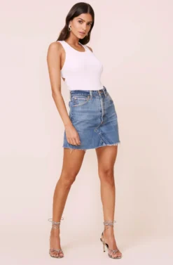 Sublime Open Back Bodysuit -Barbie Clothing Shop ACT15859 WHITE 2 scaled