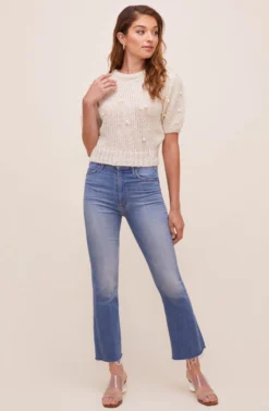 Giana Pearl Embellished Sweater -Barbie Clothing Shop ACT16516 NATURAL 1 scaled