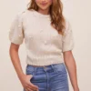 Giana Pearl Embellished Sweater