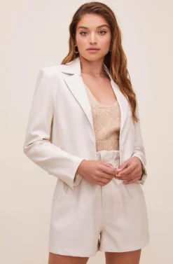 Yaremi Faux Leather Jacket