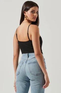 Nadia Sweetheart Bodysuit -Barbie Clothing Shop ACT16686 BLACK 4 NEW scaled