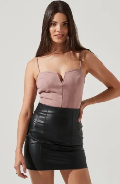 Nadia Sweetheart Bodysuit -Barbie Clothing Shop ACT16686 HAZELNUT 2 NEW scaled