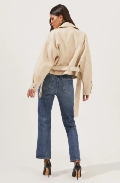 Rubia Faux Leather Moto Jacket -Barbie Clothing Shop ACT16740 CREAM 5 scaled