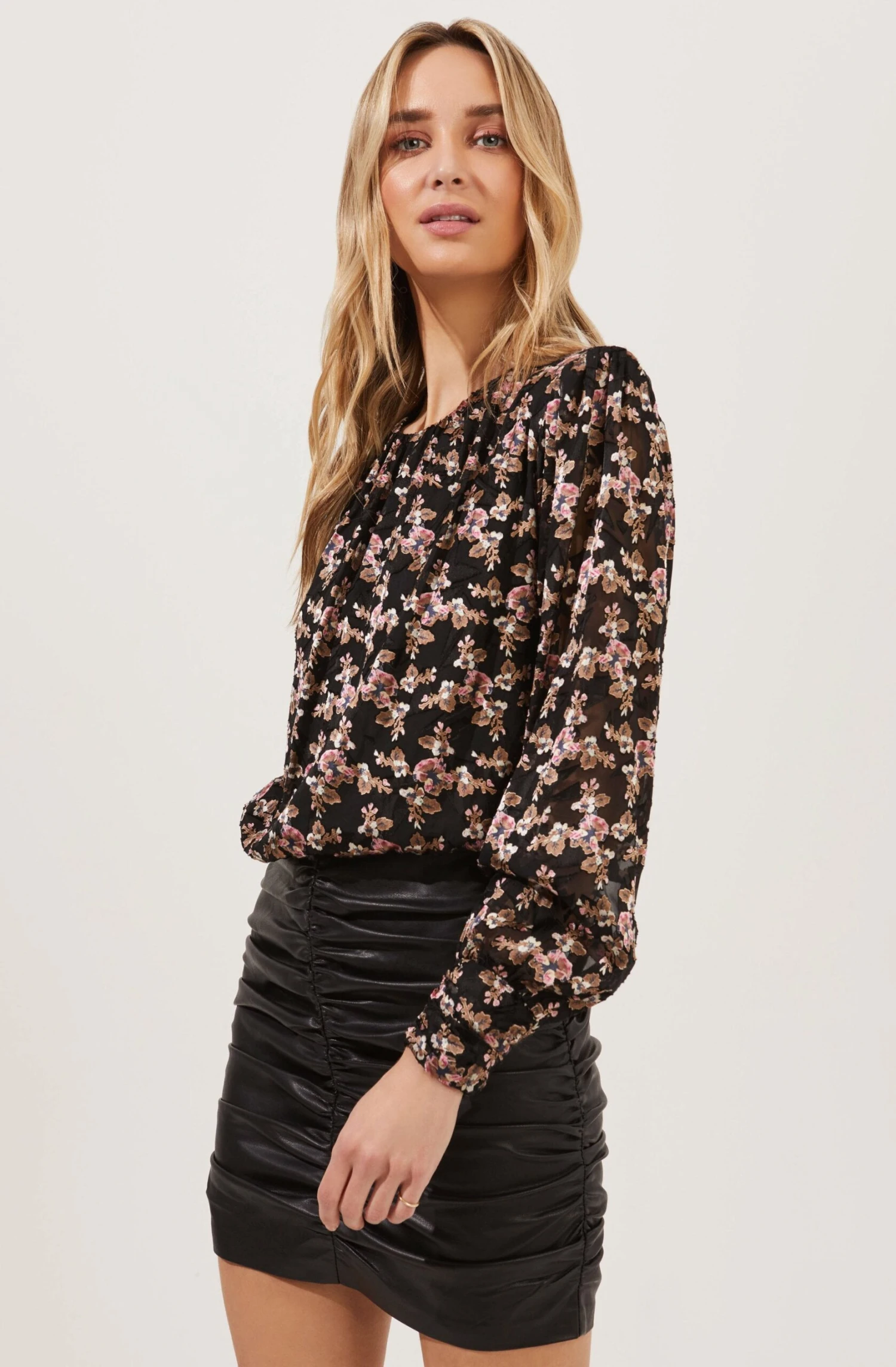 Duchess Floral Long Sleeve Top 5 Duchess Floral Long Sleeve Top - Image 5