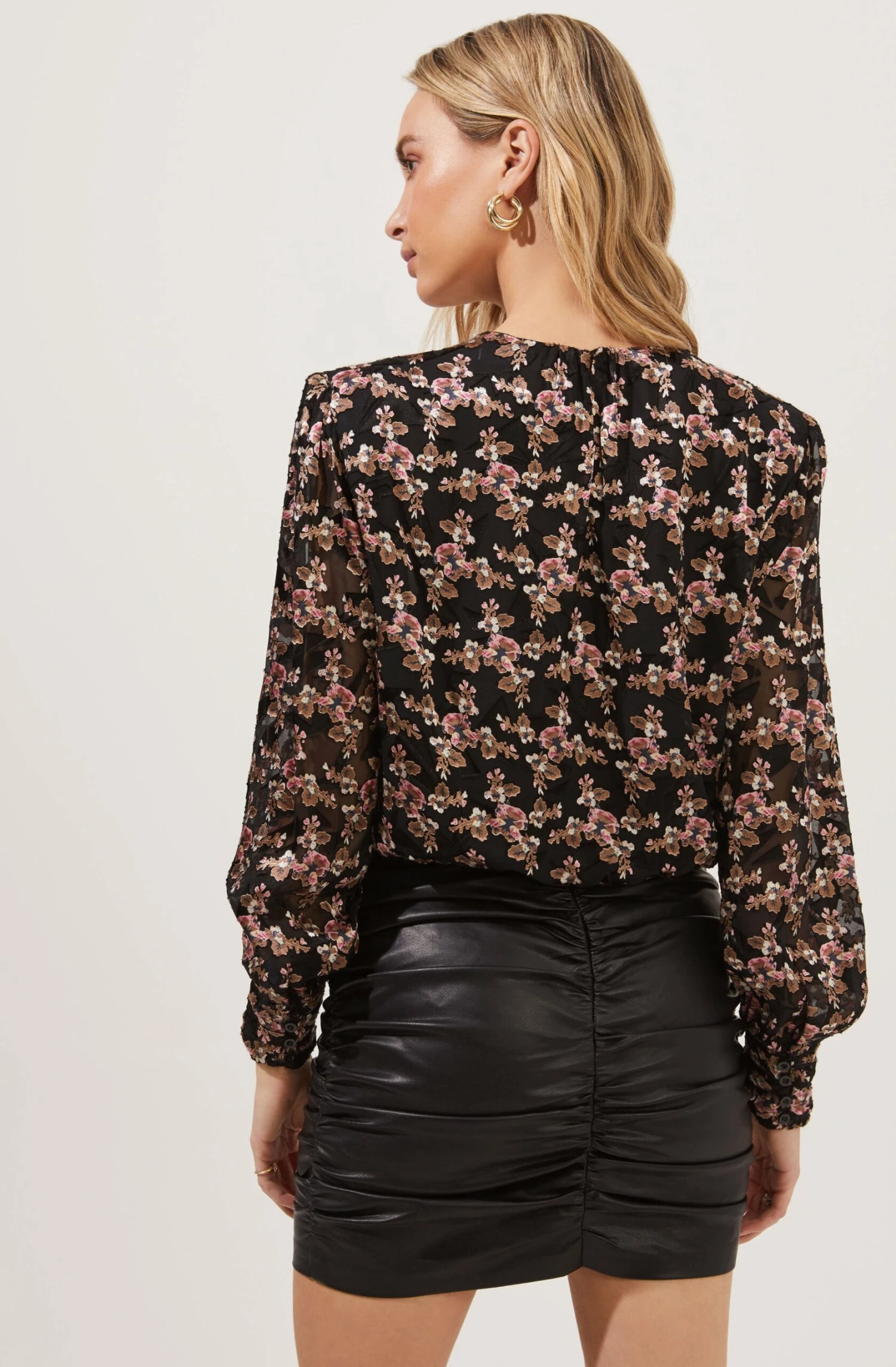 Duchess Floral Long Sleeve Top 6 Duchess Floral Long Sleeve Top - Image 6