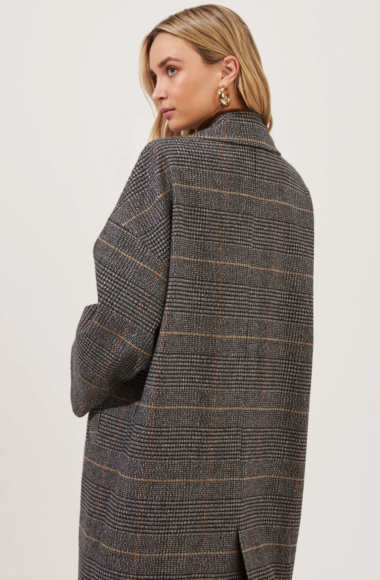 Evanston Plaid Oversized Coat 6 Evanston Plaid Oversized Coat - Image 6