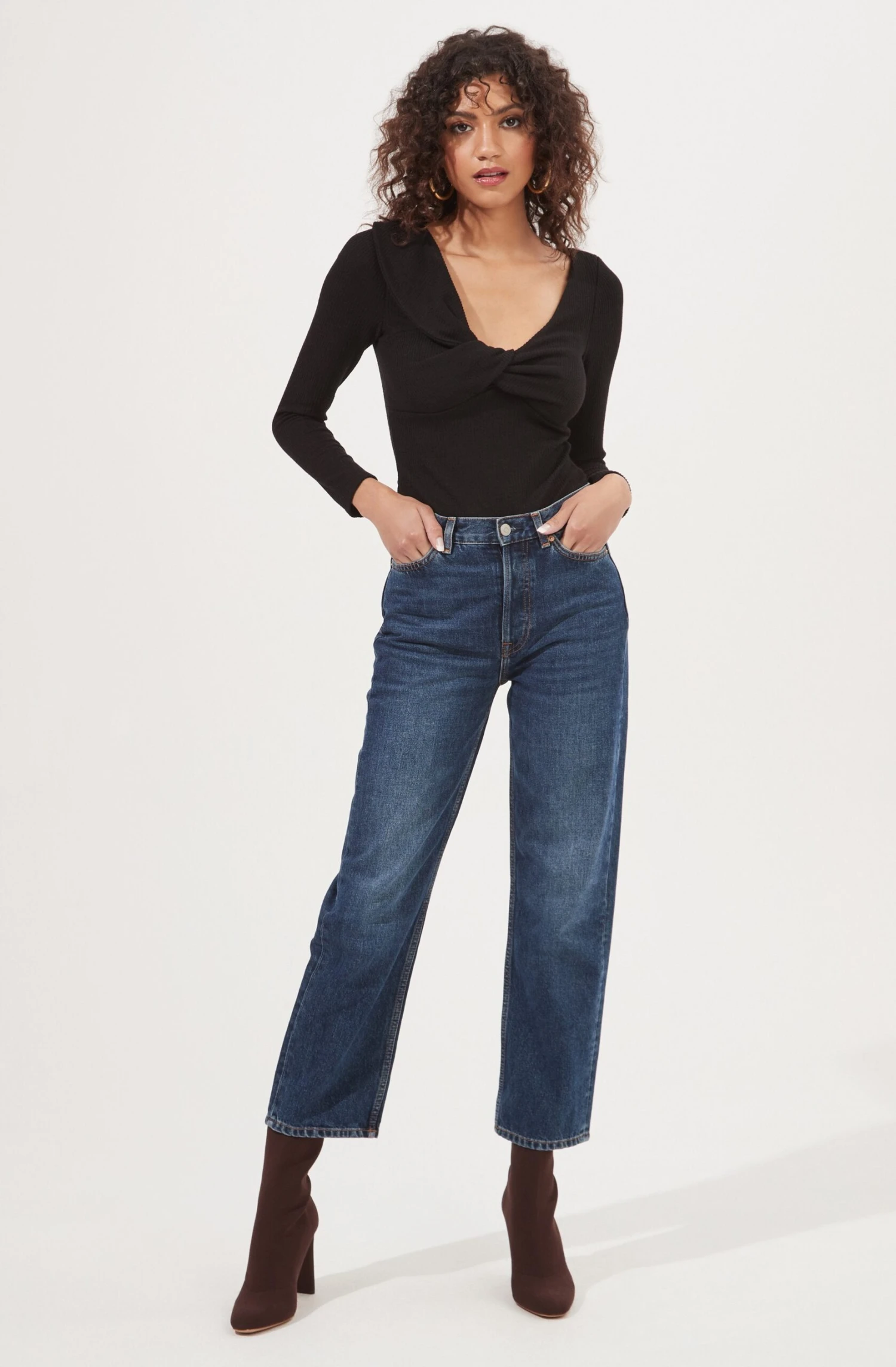 Iggy Twist Front Long Sleeve Bodysuit 4 Iggy Twist Front Long Sleeve Bodysuit - Image 4