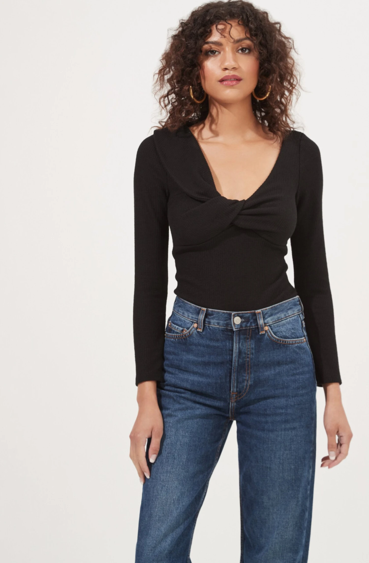 Iggy Twist Front Long Sleeve Bodysuit 5 Iggy Twist Front Long Sleeve Bodysuit - Image 5