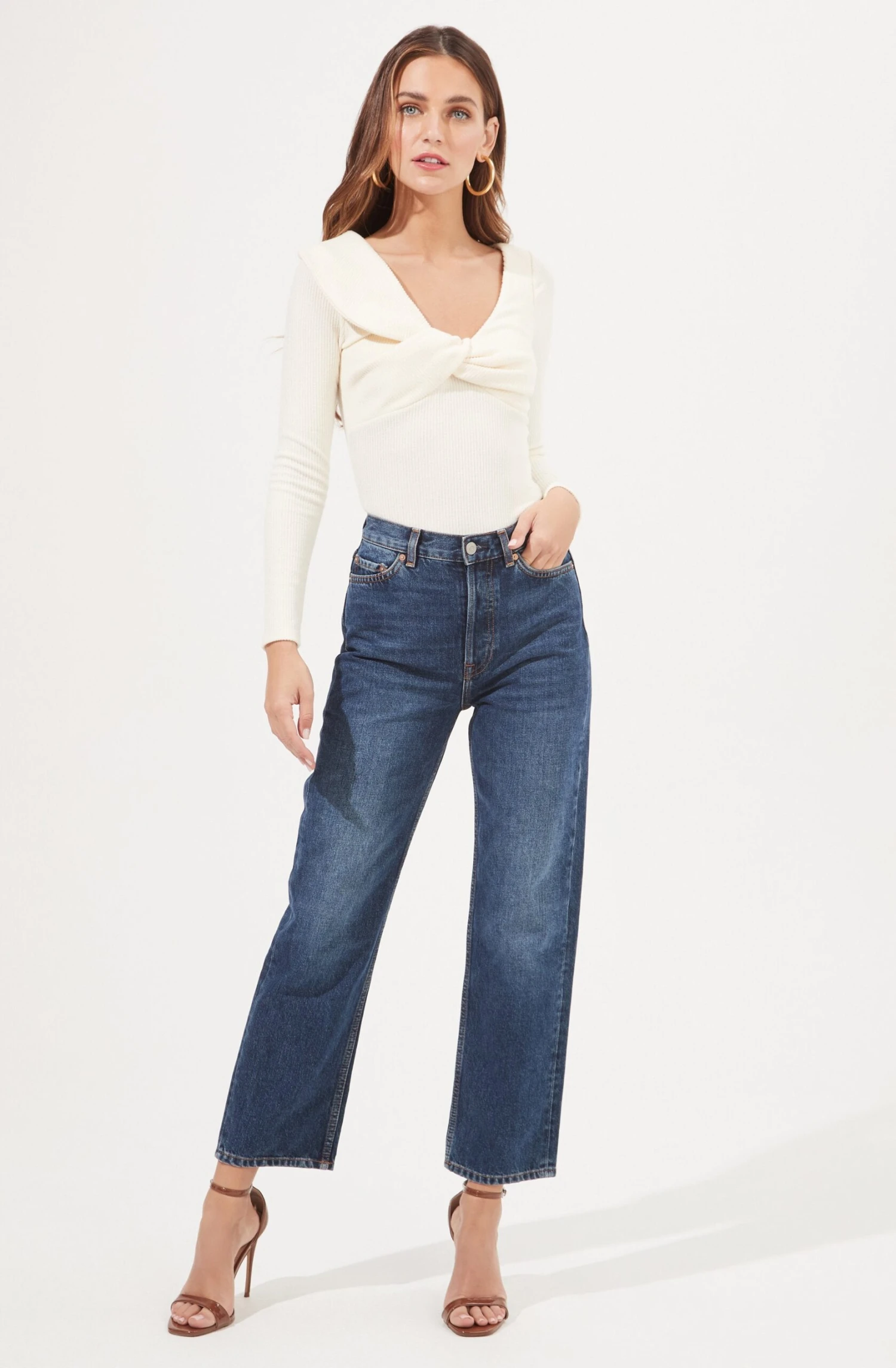 Iggy Twist Front Long Sleeve Bodysuit 12 Iggy Twist Front Long Sleeve Bodysuit - Image 12