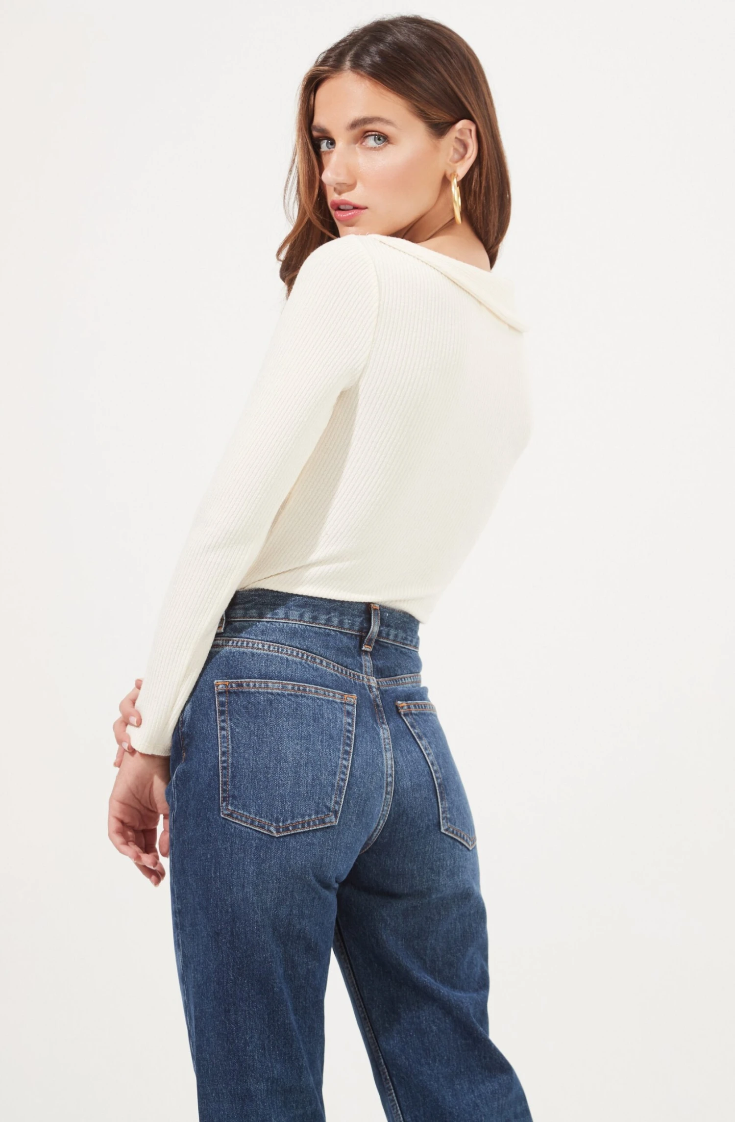 Iggy Twist Front Long Sleeve Bodysuit 16 Iggy Twist Front Long Sleeve Bodysuit - Image 16