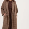 Dalary Plaid Oversized Coat