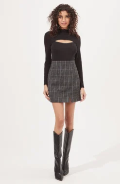 See Me Cutout Long Sleeve Bodysuit