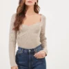Fletcher Ribbed Knit Sweater