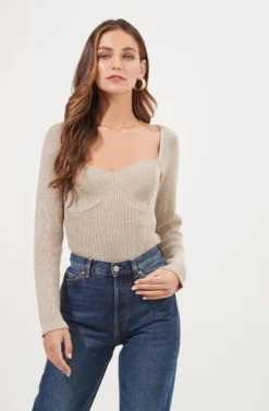 Fletcher Ribbed Knit Sweater