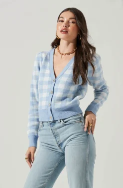 Picnic Plaid Cardigan