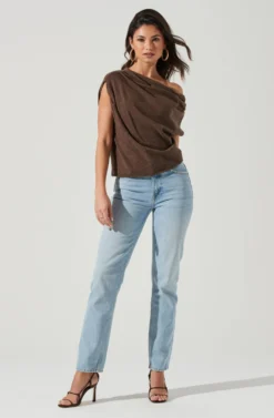 Devin Sleeveless One Shoulder Sweater -Barbie Clothing Shop ACT17285 BROWN 0062 30218ec0 7c7e 4284 b7b9 c1d45e9eb348 scaled