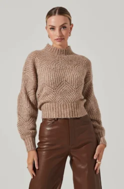 Serenity Mock Neck Sweater