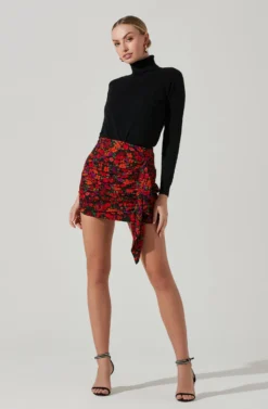 Alden Turtleneck Sweater -Barbie Clothing Shop ACT17410 BLACK 2 scaled