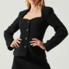 Rivka Fitted Sweetheart Blazer