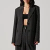 Pauline Pinstripe Oversized Blazer