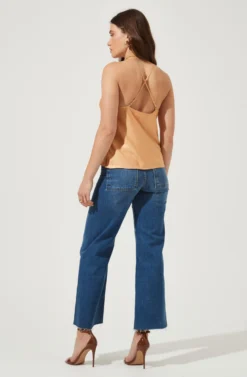 Phillipa Cowl Neck Cami -Barbie Clothing Shop AMB AT4173 DUSTYORANGE 3 scaled