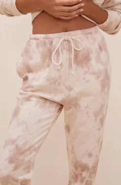 In The Clouds Tie Dye Sweatpant -Barbie Clothing Shop AP7198 TAUPETIEDYE 5 scaled