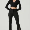 Slit Front Pant