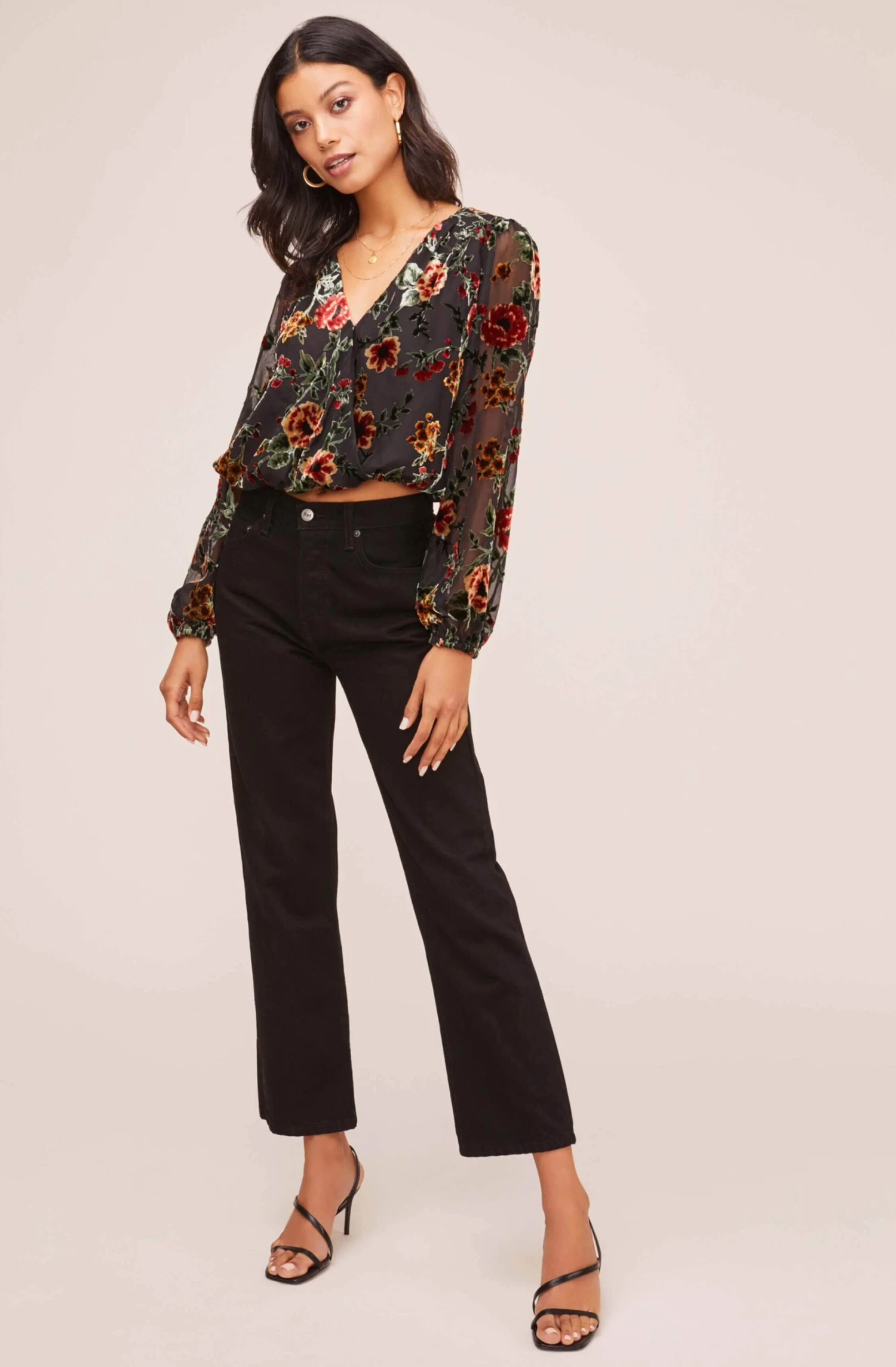 Lourdes Floral Top 3 Lourdes Floral Top - Image 3