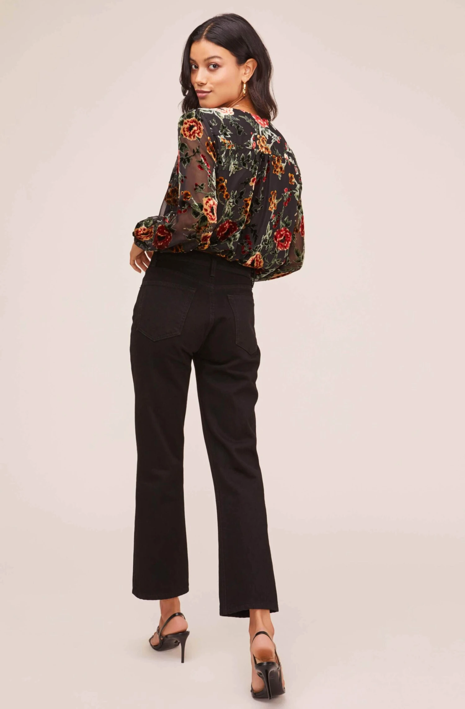 Lourdes Floral Top 4 Lourdes Floral Top - Image 4