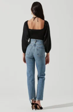 Long Sleeve Cinch Center Convertible Neckline Bodysuit -Barbie Clothing Shop AT17059 BLACK 1404 160cd34f c557 475b be91 a21e1c8bea94 scaled