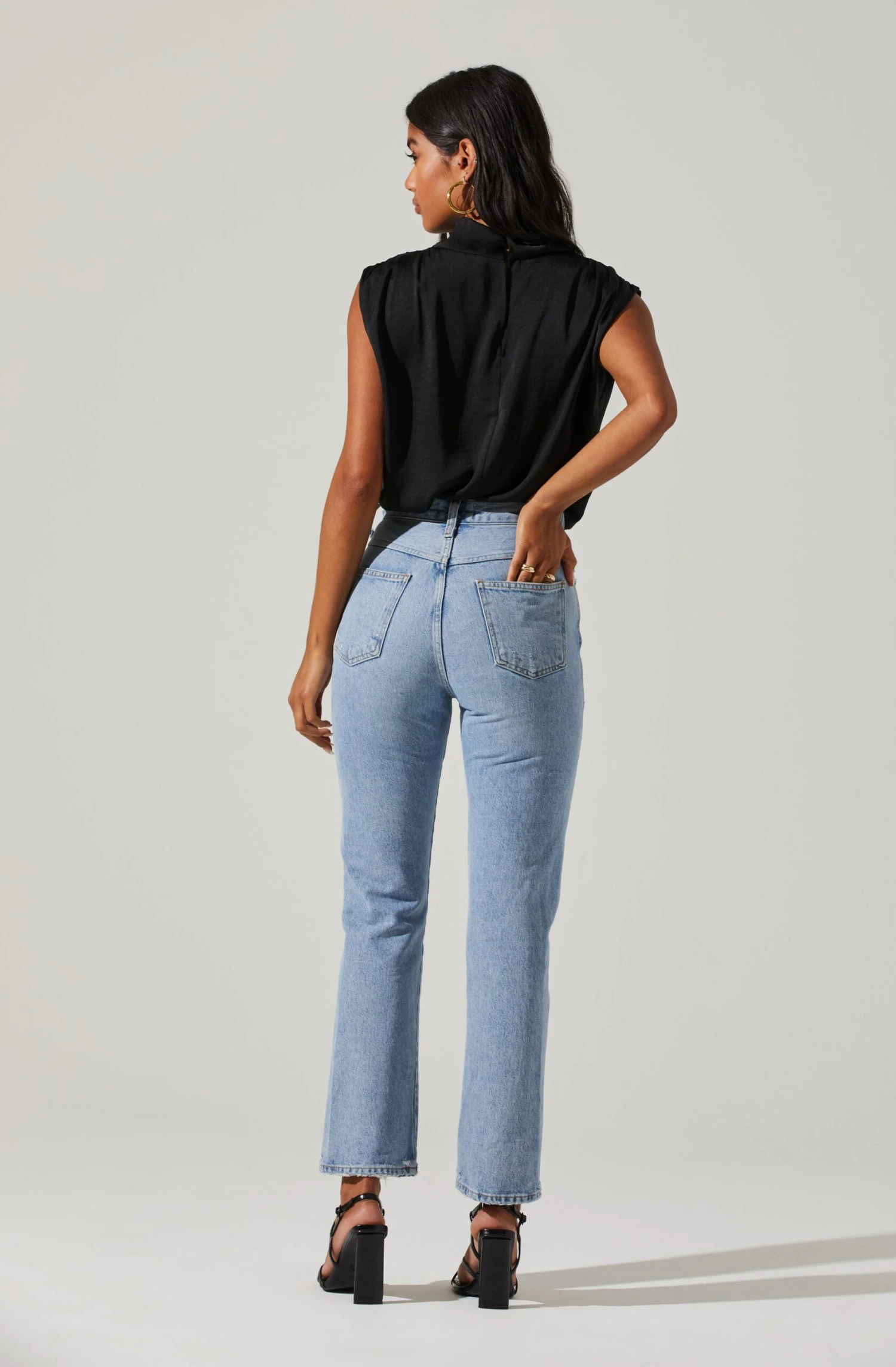 Cowl Neck Sleeveless Top 3 Cowl Neck Sleeveless Top - Image 3